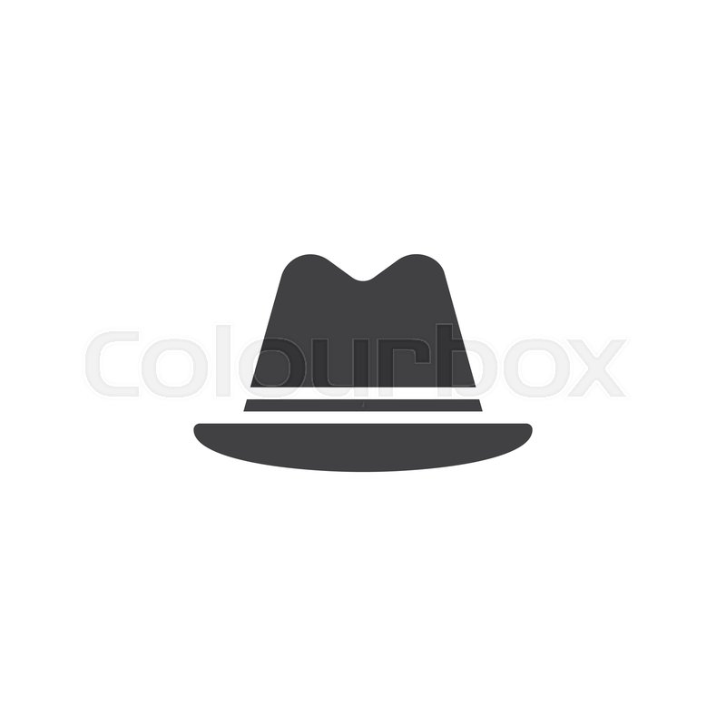 bowler hat vector