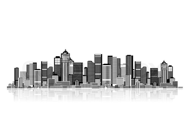 cityscape background for your design stock vector background cityscape