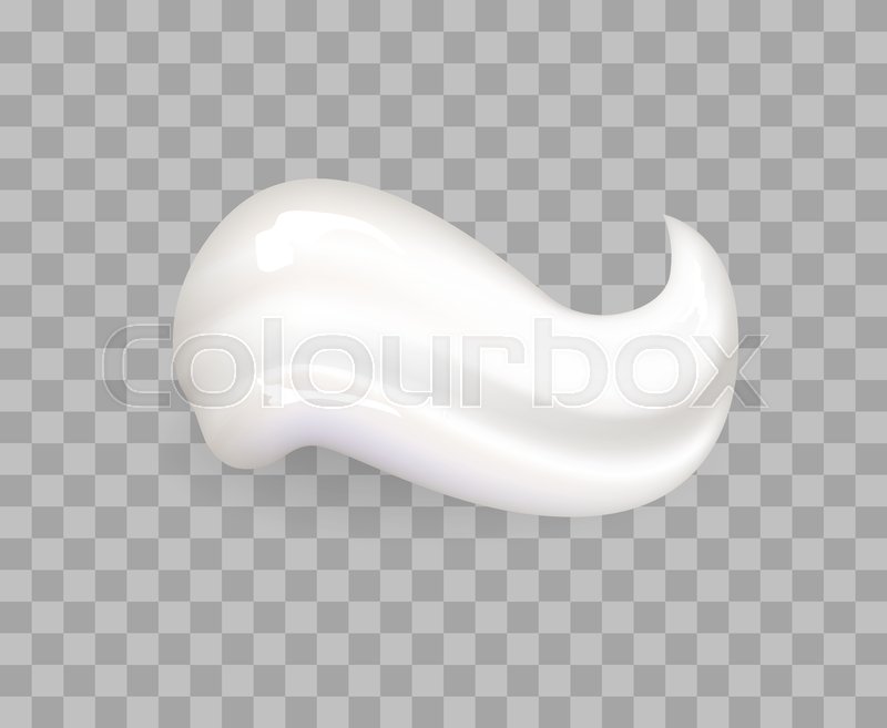 Smear realistic icon vector isolated | Stock vector | Colourbox