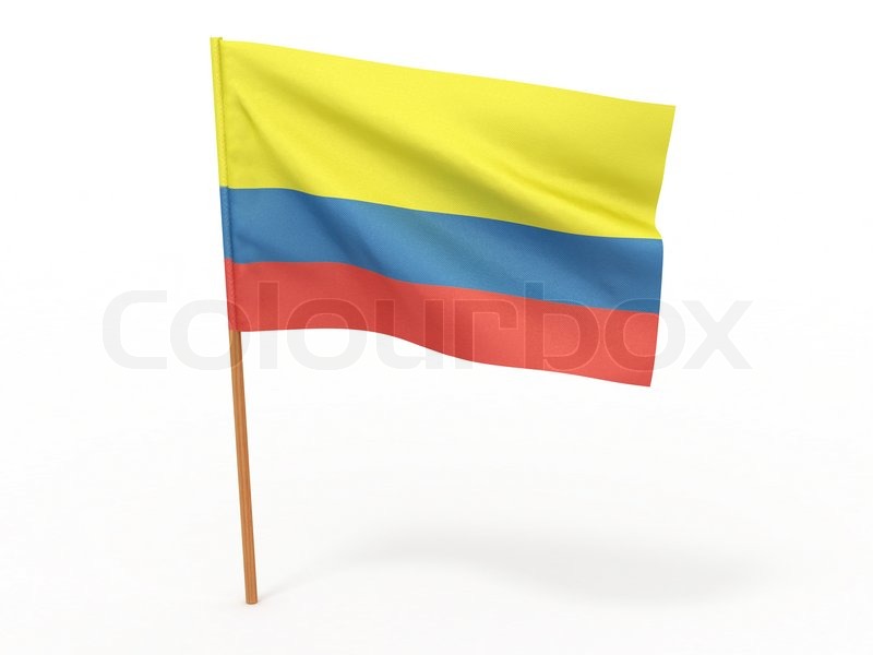 Flag of colombia | Stock image | Colourbox