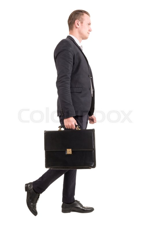 briefcase isolated on white background 