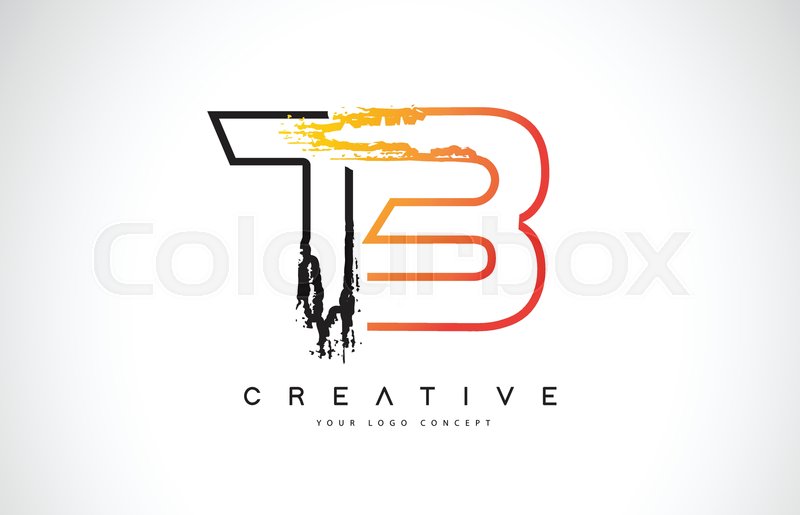 TB Creative Modern Logo Design Vetor | Stock vector | Colourbox