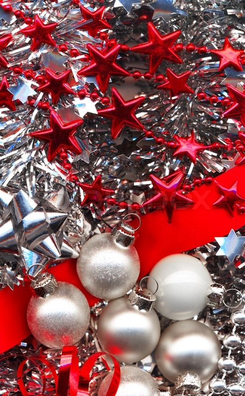 different christmas decorations in red and silver colours stock photo colourbox - Different Christmas Decorations different christmas decorations in red and silver colours stock photo colourbox - Different Christmas Decorations