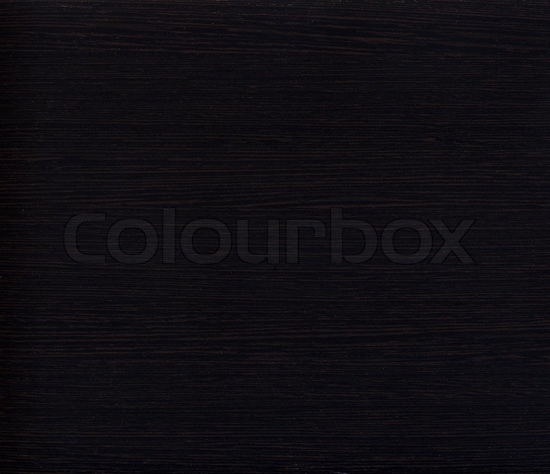 Black wood ebony texture  Stock Photo  Colourbox