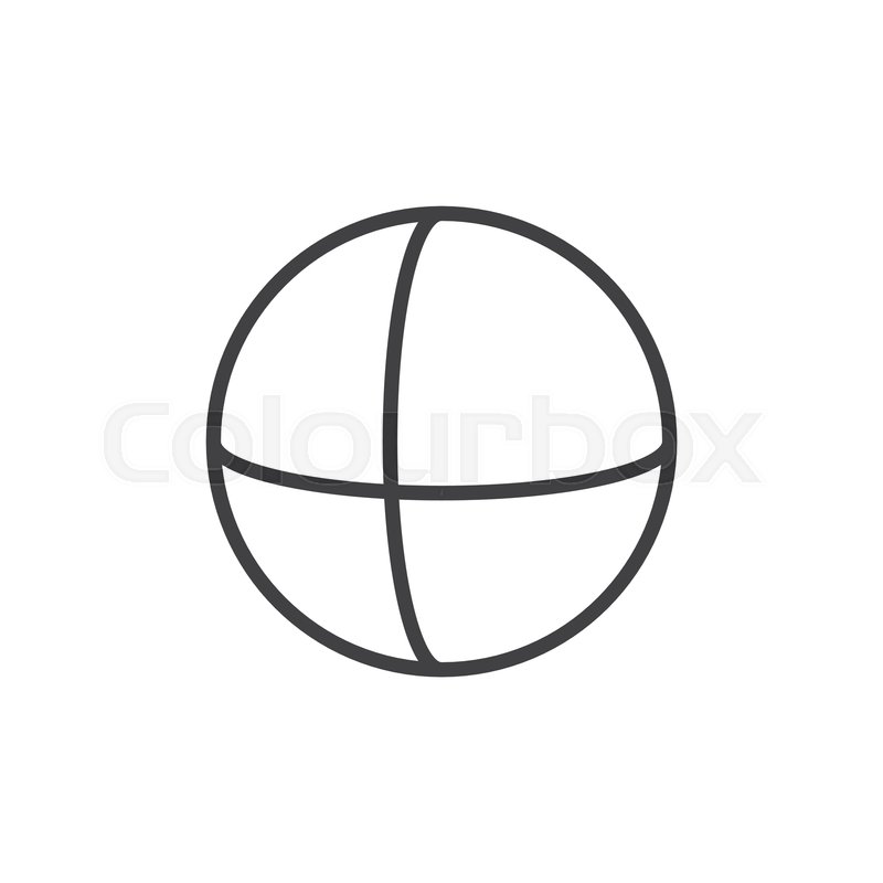 Spherical Shape Outline Map.pdf Sphere Outline