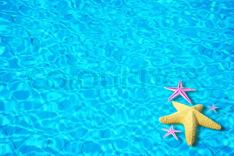 water background with starfish stock photo colourbox water background