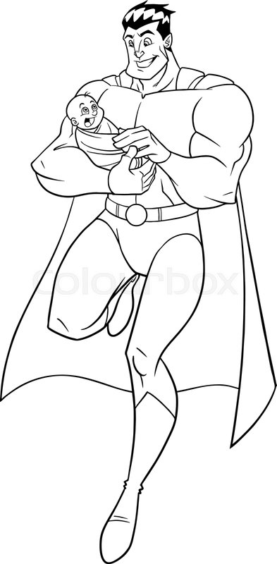 Line Art Full Length Illustration Of A Stock Vector Colourbox