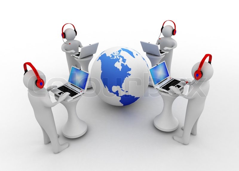 d-connected notebook to with connected man Photo Stock internet 3d d-connected notebook to with connected man Photo Stock internet 3d
