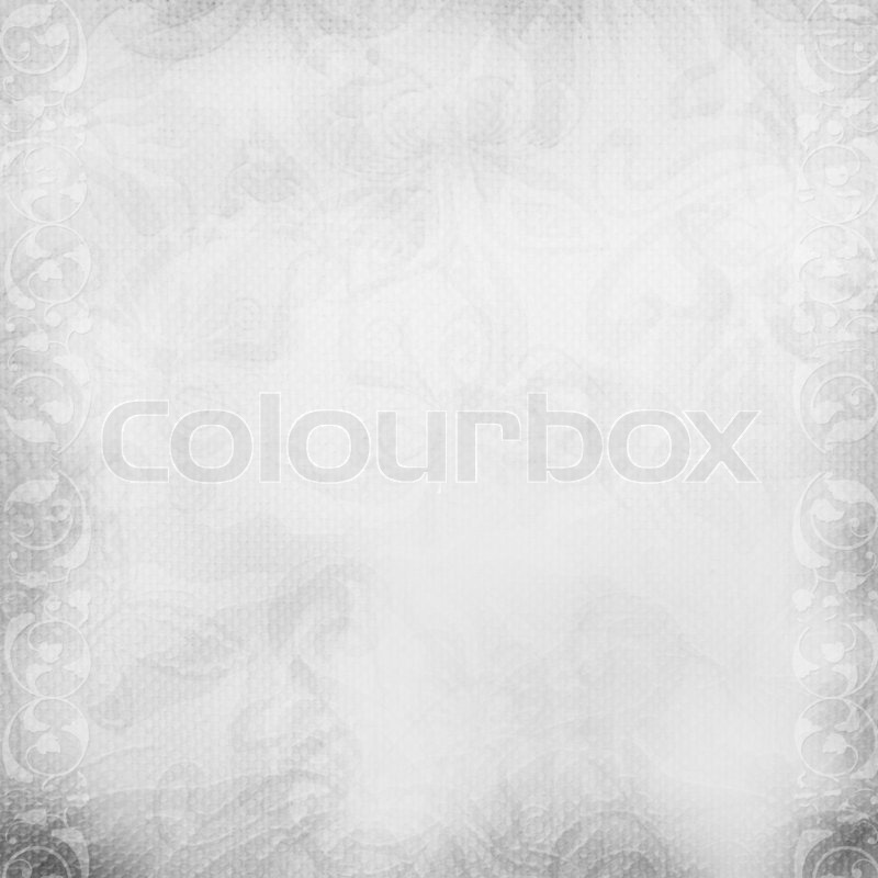 Hvid smukke bryllup baggrund | Stock foto | Colourbox