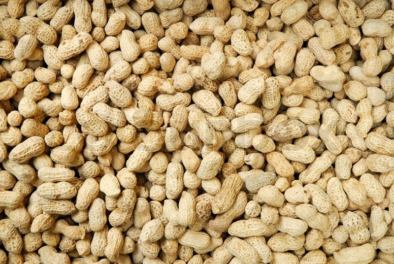 Peanuts background Stock Bild Colourbox