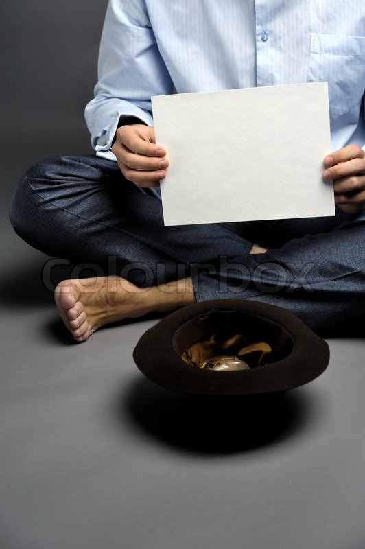 Beggar | Stock image | Colourbox