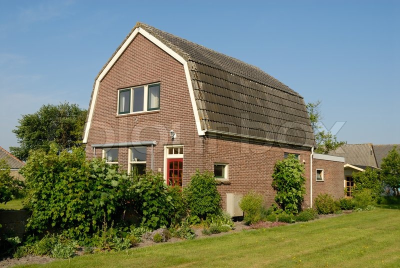 House in the Netherlands Stock image Colourbox
