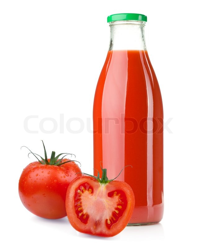 Download Bottle of tomato juice and ripe tomatoes | Stock Photo ... Yellowimages Mockups