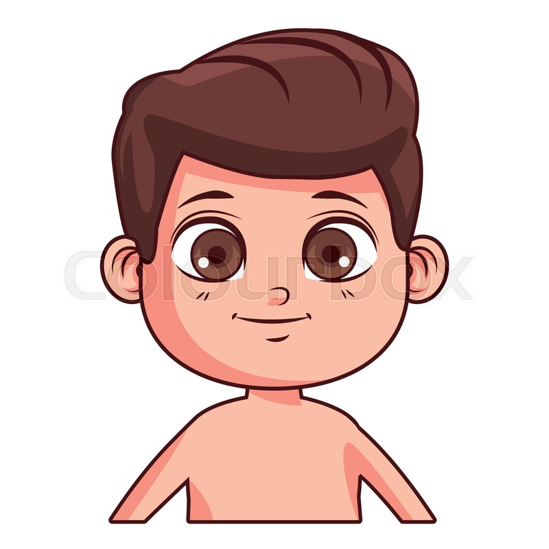 boy without shirt