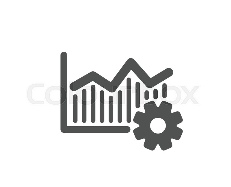 Operational Excellence Icon Cogwheel Stock Vector Colourbox