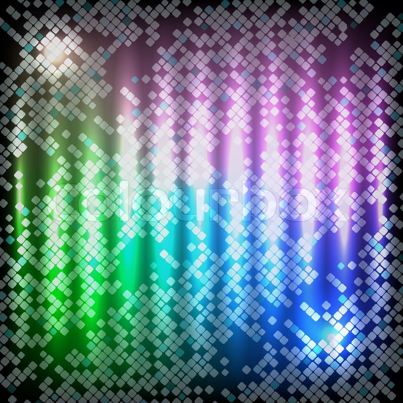 Neon abstract vector background | Stock vector | Colourbox