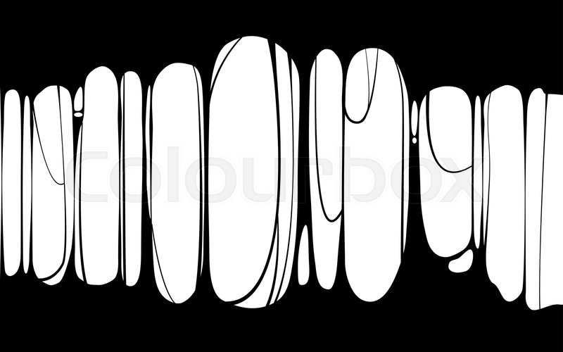 Slime Sticky Black Banner Spittle Stock Vector Colourbox