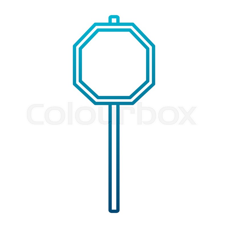 Blank Street Sign Icon