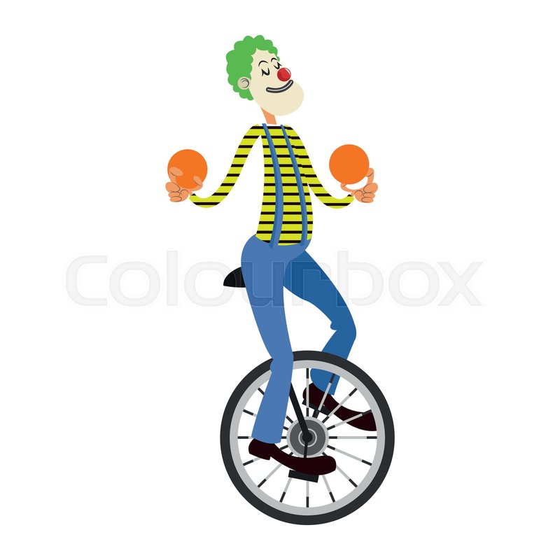 Unicycle Clown
