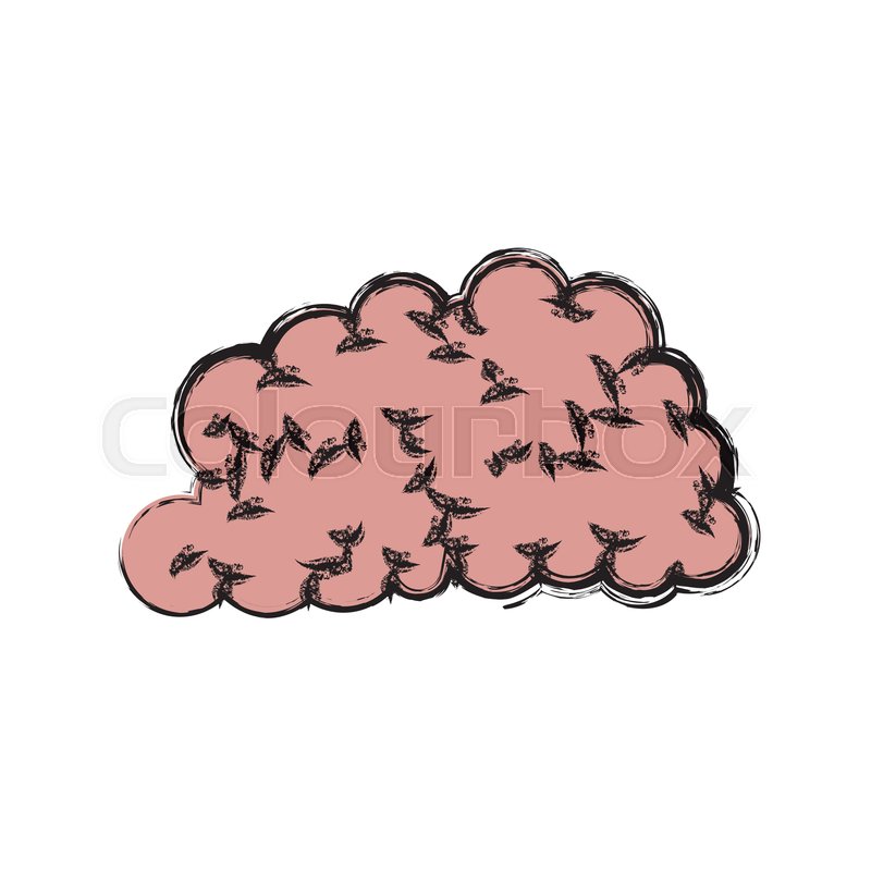 Brain Human Idea Business Think Icon Stock Vector Colourbox