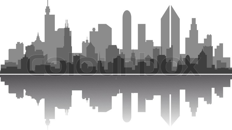 City skyline | Stock vector | Colourbox