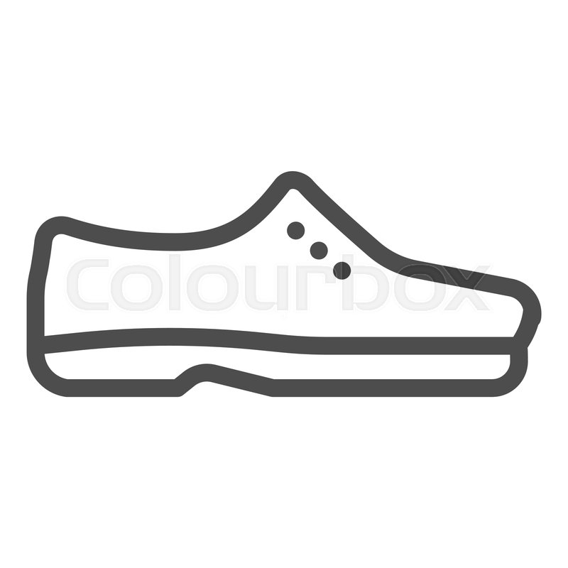 formal shoes vector