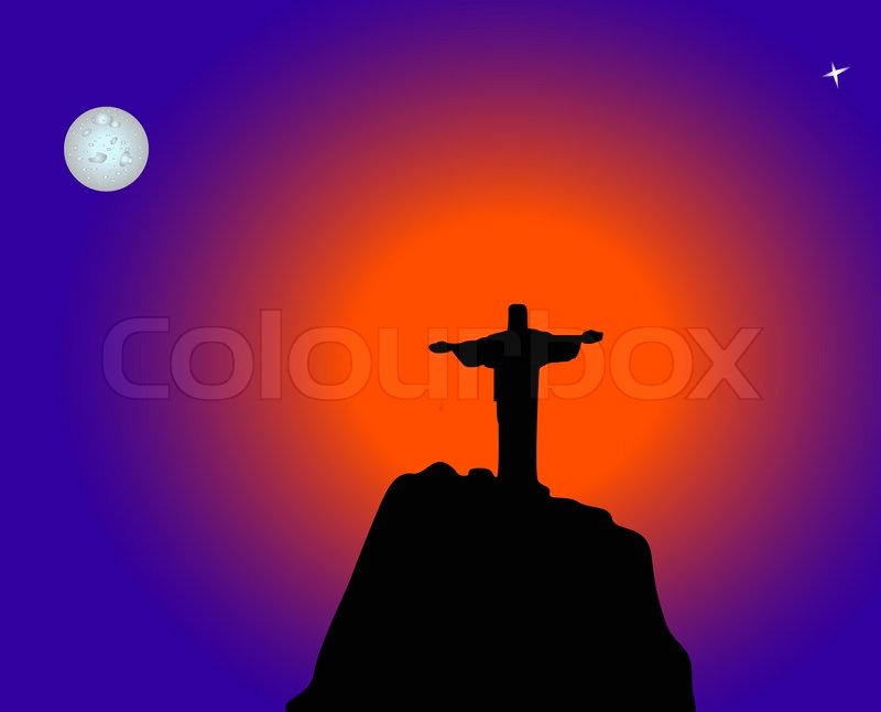 Jesus, sun, morning star | Stock vector | Colourbox