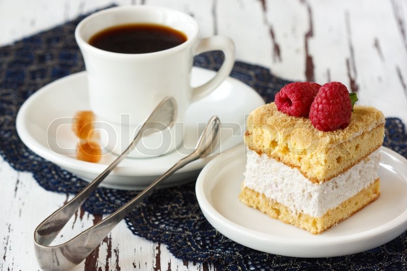 Cup Of Coffee And Cakes Stock Photo - Download Image Now - Fruitcake,  Baked, Baked Pastry Item - iStock