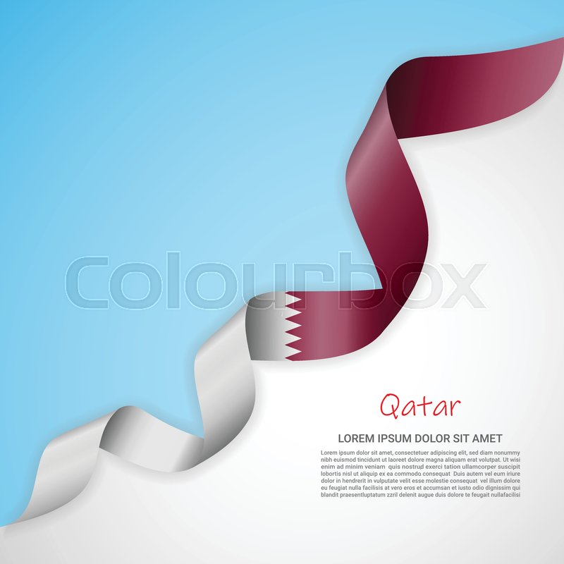 Vector Banner In White And Blue Colors Stock Vector Colourbox