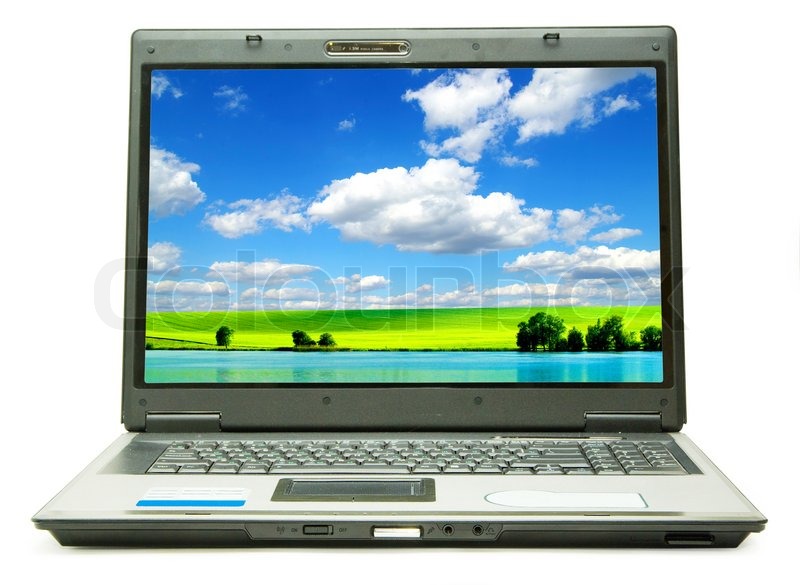 Laptop | Stock image | Colourbox