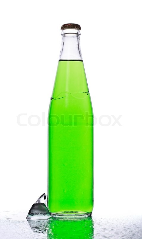 soda bottle stock photo