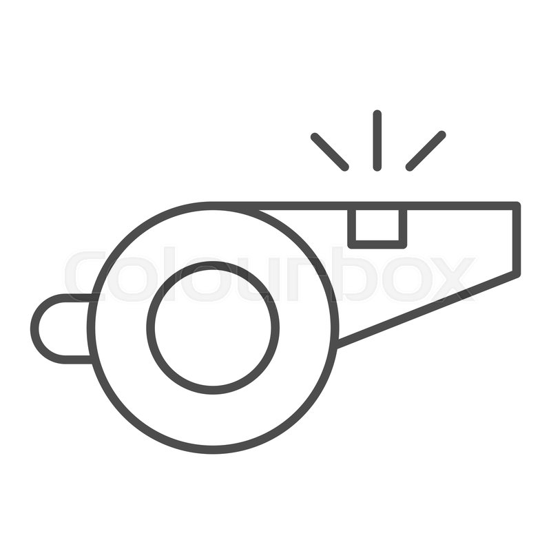 Coach Whistle Icon