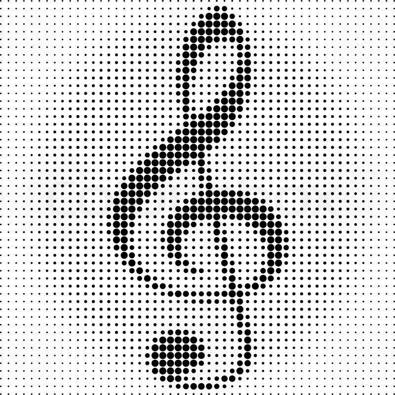 treble clef no background