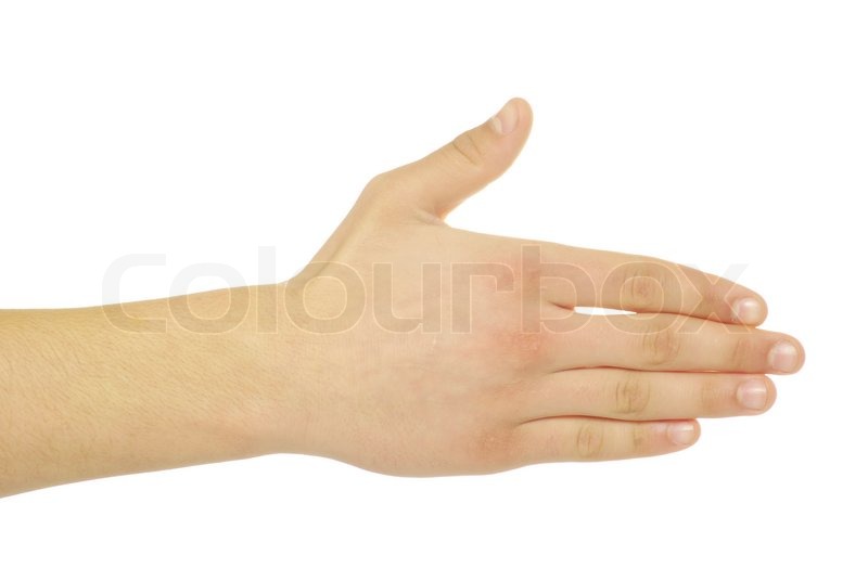 Hand | Stock image | Colourbox