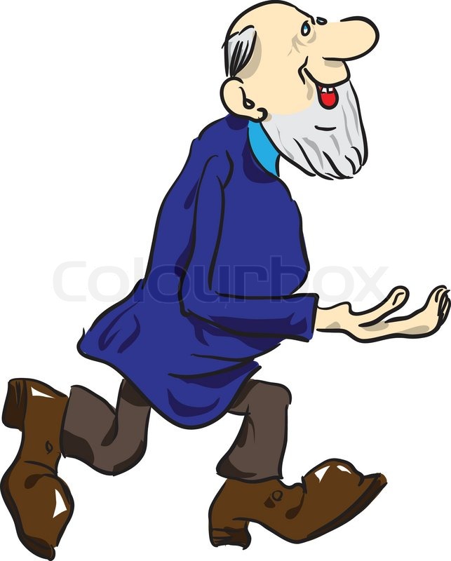 Old Man | Stock vector | Colourbox