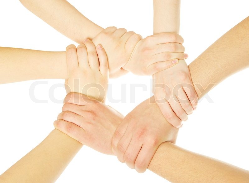 Hands Stock image Colourbox