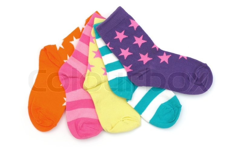 Socks Stock image Colourbox