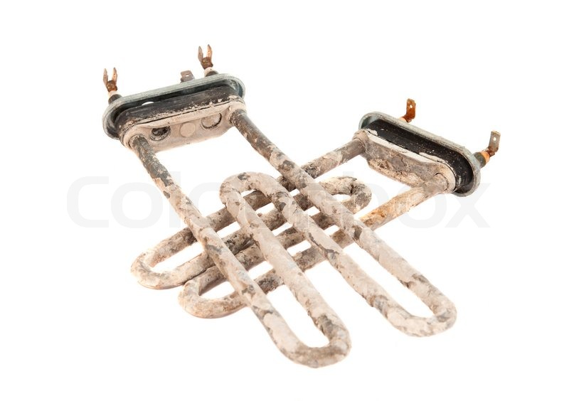 Heating elements of water heater with ... | Stock image | Colourbox