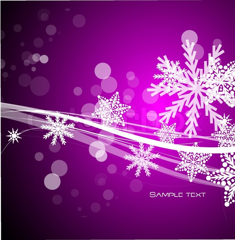 vector purple christmas background stock vector colourbox