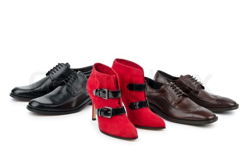 male wearing female shoes