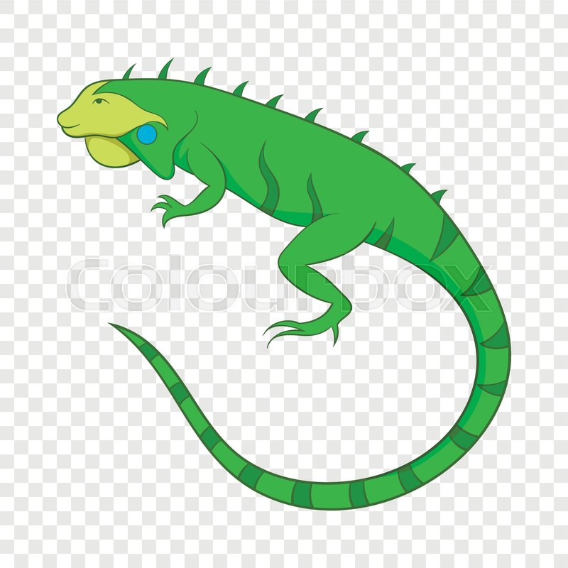 Iguana Icon Cartoon Illustration Of Stock Vector Colourbox