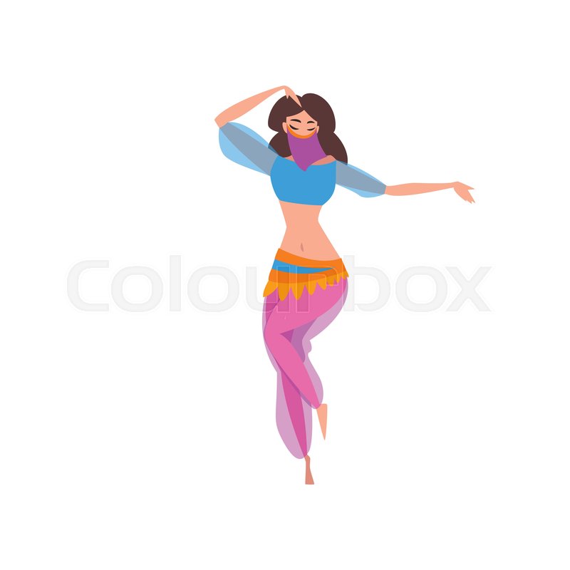 Belly Dancing Cartoon