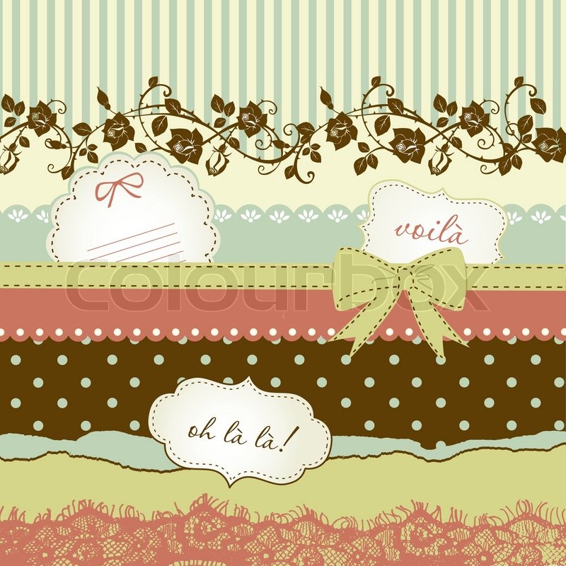 Cute scrapbook elements | Stock vector | Colourbox
