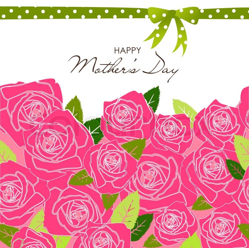 Mother's Day card | Stock vector | Colourbox