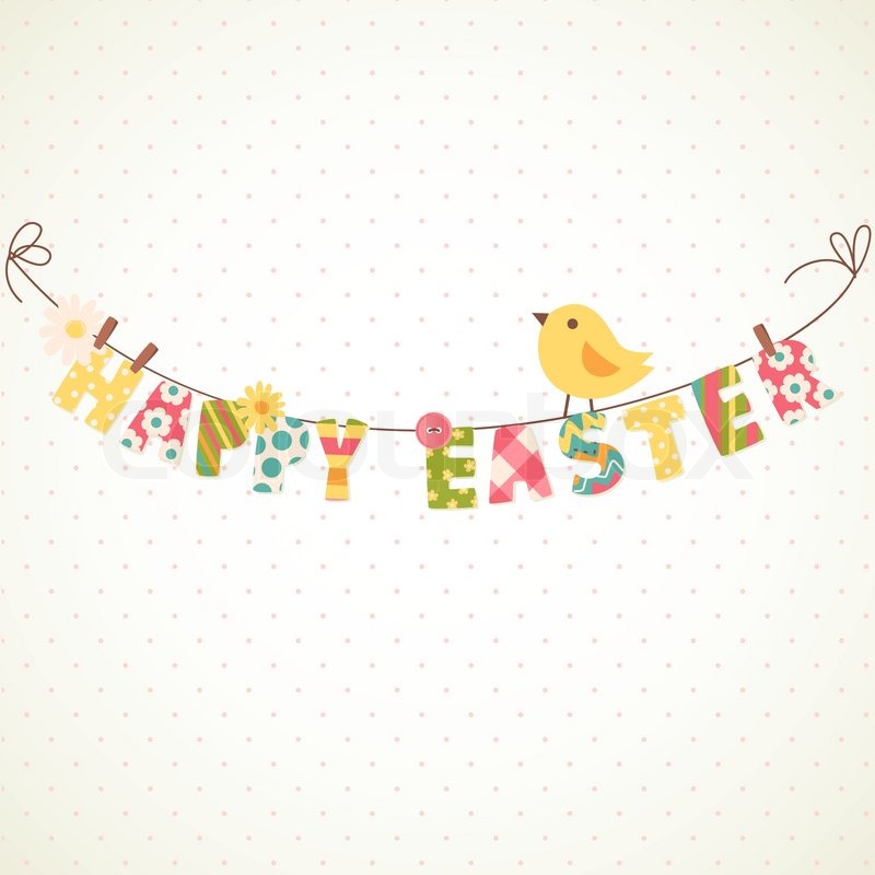 happy easter card