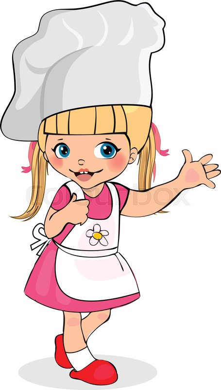 chef dress for baby girl