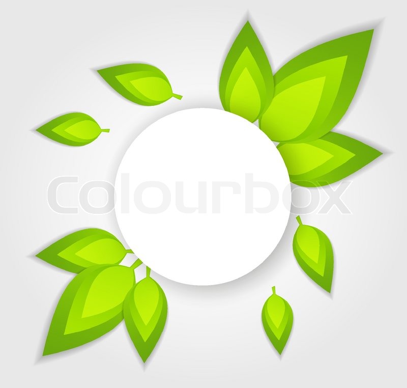 Vector Natural Design Stock Vector Colourbox