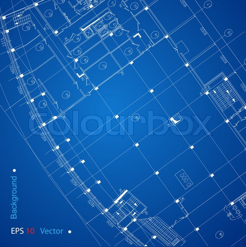 Urban Blueprint Vector
