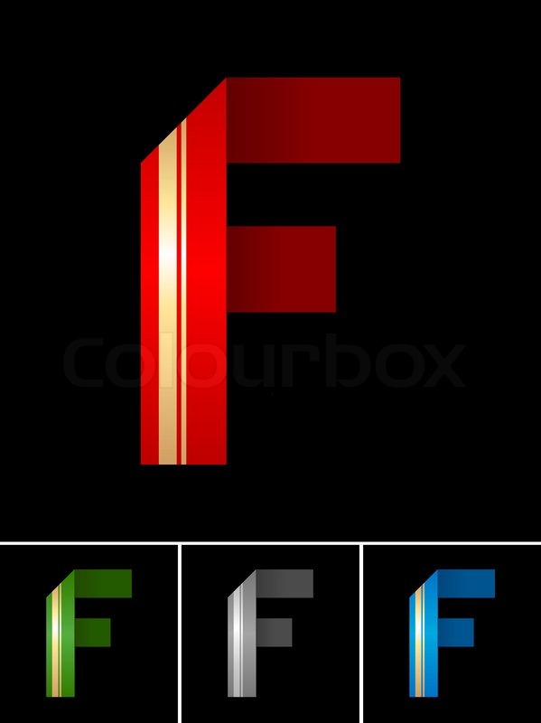 cool letter f
