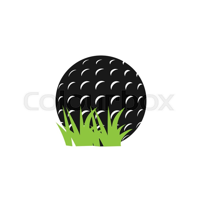 Golf icon graphic design template | Stock vector | Colourbox
